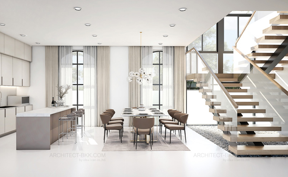 งานออกแบบภายใน บ้าน K.Ning 2